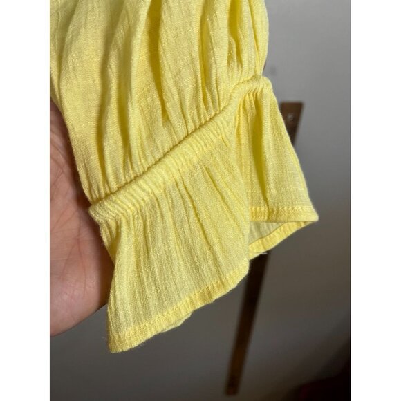 Colorful Tiered Mini Dress L Earthy Neutral Festival Summer Ombre Concert Chic - Picture 4 of 8